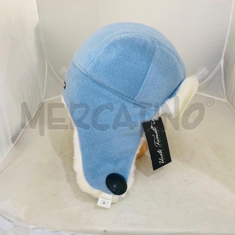CAPPELLO COLMAR AZZURRO NEVE PELLICCETTA PANNA | Mercatino dell'Usato Lago patria - giugliano in c. 2