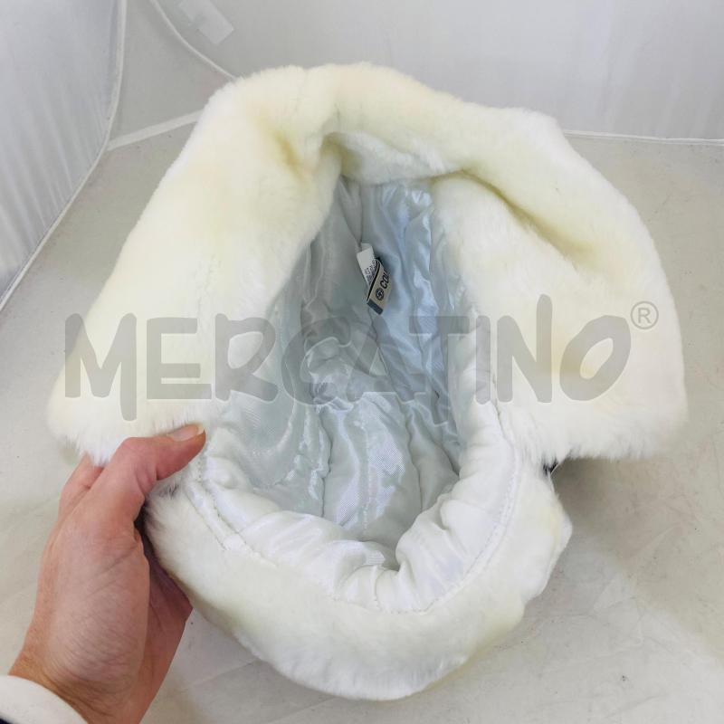CAPPELLO COLMAR AZZURRO NEVE PELLICCETTA PANNA | Mercatino dell'Usato Lago patria - giugliano in c. 5