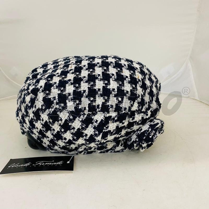 CAPPELLO DONNA LUISASPAGNOLI PIED DE POULE BIANCO E NERO | Mercatino dell'Usato Lago patria - giugliano in c. 2