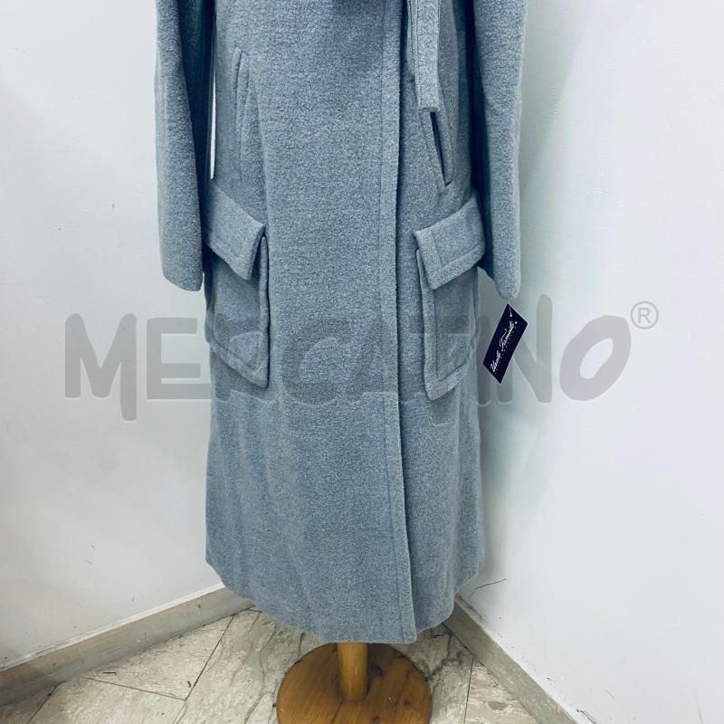 CAPPOTTO DONNA SONIA RYKIEL GRIGIO SCOLLO CON LACCIO | Mercatino dell'Usato Lago patria - giugliano in c. 2