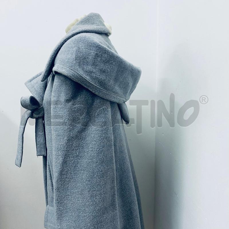 CAPPOTTO DONNA SONIA RYKIEL GRIGIO SCOLLO CON LACCIO | Mercatino dell'Usato Lago patria - giugliano in c. 4