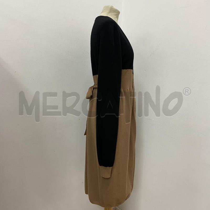 CARDIGAN DONNA TWIN SET SIMONA BARBIERI NERO E BISCOTTO  | Mercatino dell'Usato Lago patria - giugliano in c. 2