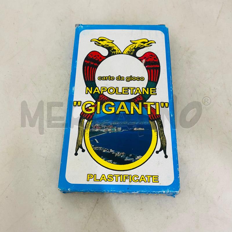 CARTE DA GIOCO NAPOLETANE GIGANTI | Mercatino dell'Usato Lago patria - giugliano in c. 3