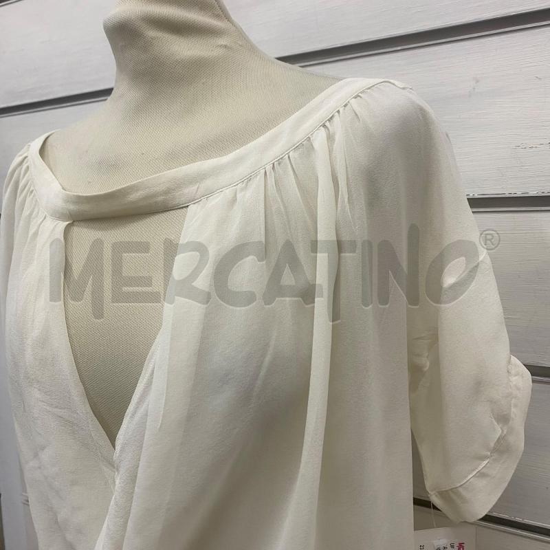 CASACCA DONNA DONDUP 100%SETA SCOLLO BARCA CON INCROCIO | Mercatino dell'Usato Lago patria - giugliano in c. 2