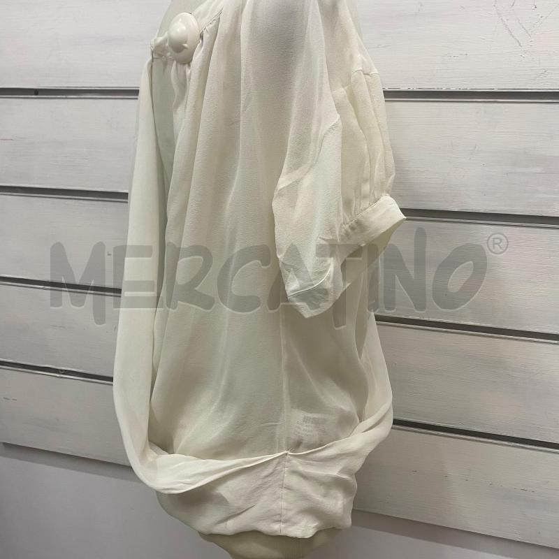 CASACCA DONNA DONDUP 100%SETA SCOLLO BARCA CON INCROCIO | Mercatino dell'Usato Lago patria - giugliano in c. 4