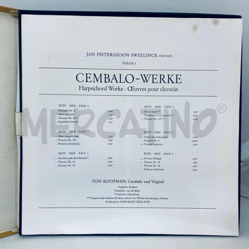 CEMBALO WERKE HARPSICHORD WORKS | Mercatino dell'Usato Lago patria - giugliano in c. 3