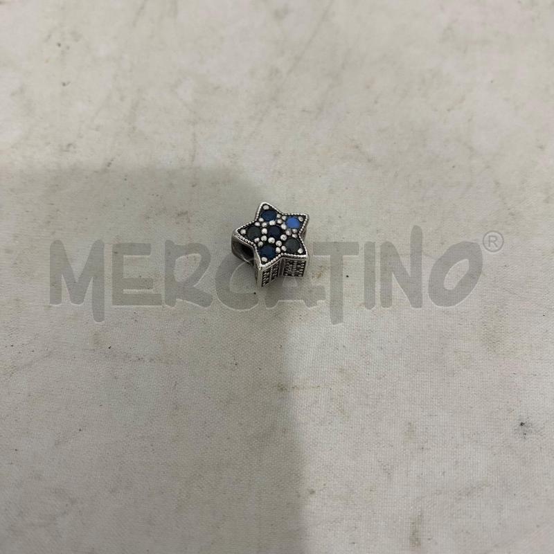 CHARM PANDORA STELLA PIETRE BLU  | Mercatino dell'Usato Lago patria - giugliano in c. 2