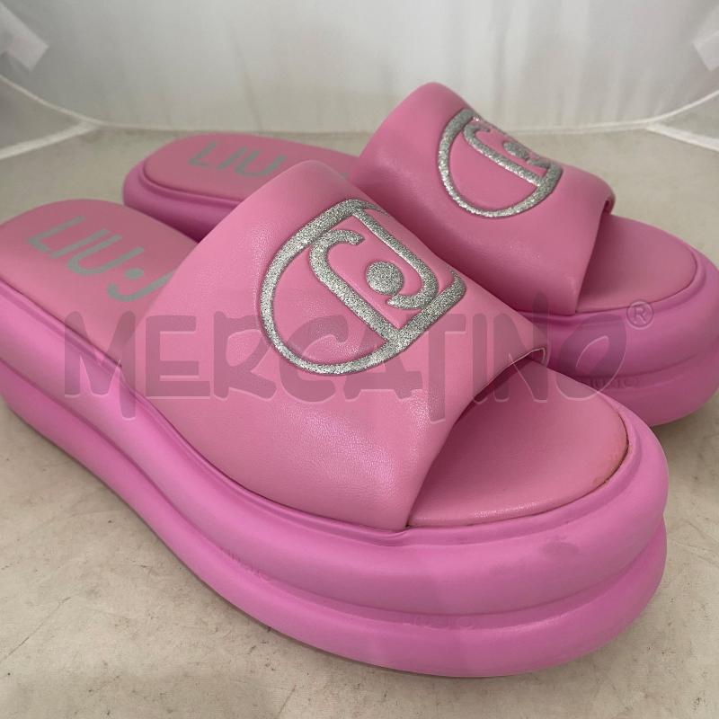 CIABATTE DONNA LIU-JO PLASTICA ROSA | Mercatino dell'Usato Lago patria - giugliano in c. 2