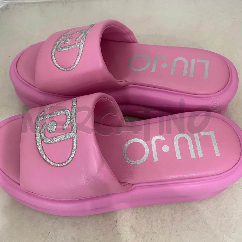 CIABATTE DONNA LIU-JO PLASTICA ROSA | Mercatino dell'Usato Lago patria - giugliano in c. 3