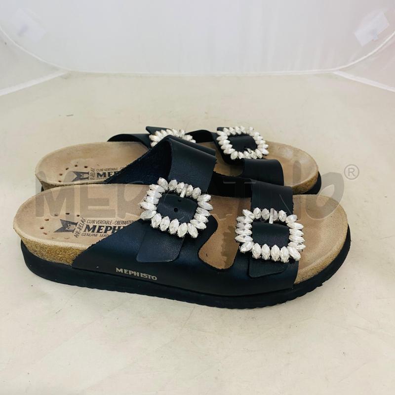 CIABATTE DONNA MEPHISTO PELLE FIBIE BRILLANTINI  | Mercatino dell'Usato Lago patria - giugliano in c. 2