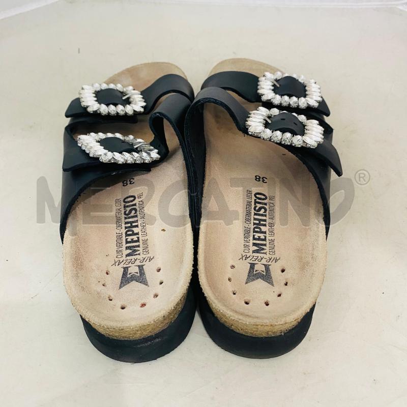 CIABATTE DONNA MEPHISTO PELLE FIBIE BRILLANTINI  | Mercatino dell'Usato Lago patria - giugliano in c. 3