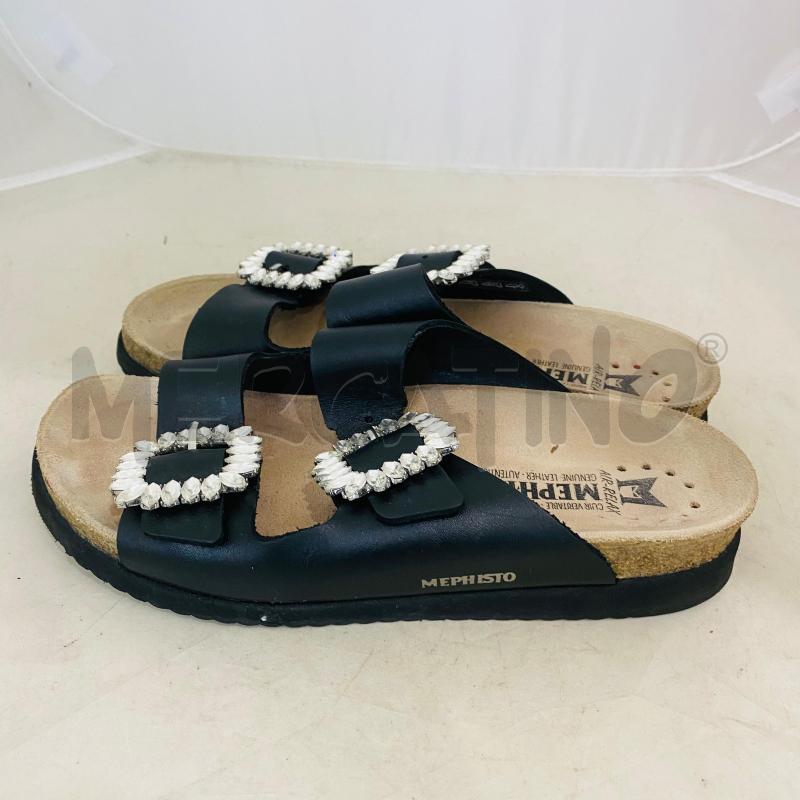 CIABATTE DONNA MEPHISTO PELLE FIBIE BRILLANTINI  | Mercatino dell'Usato Lago patria - giugliano in c. 4