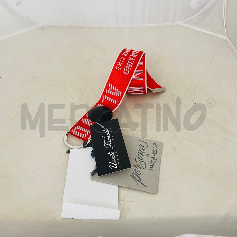 CINTURA DONNA PERSONA MARINA RINALDI ROSSA E BIANCA  | Mercatino dell'Usato Lago patria - giugliano in c. 2