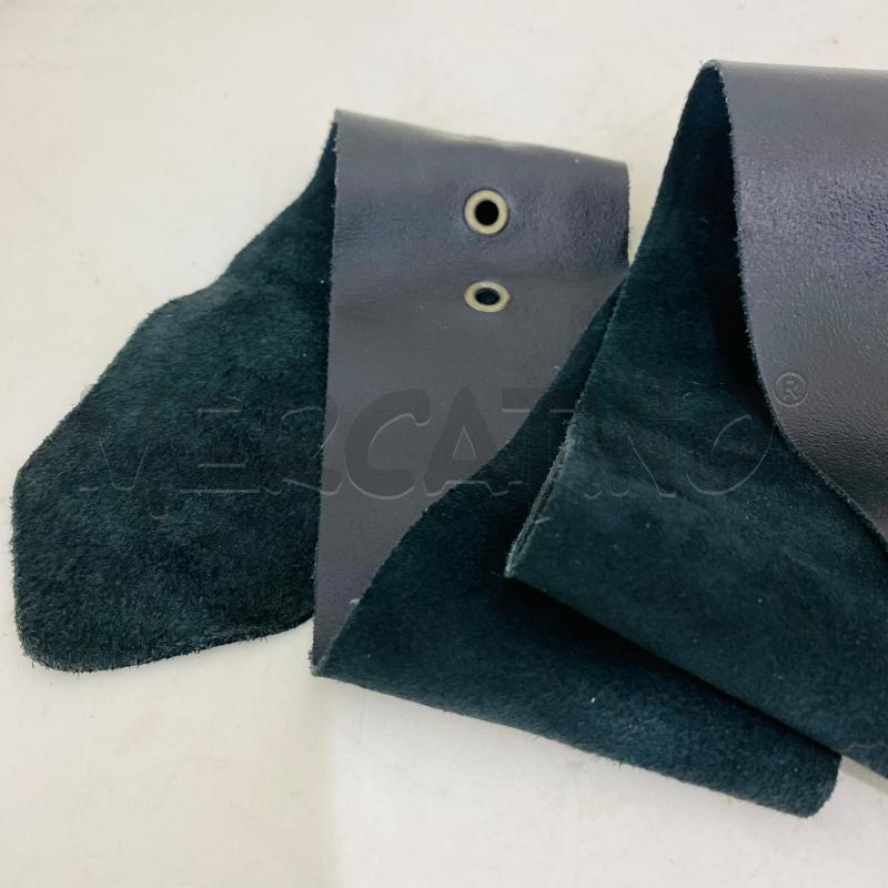 CINTURA DONNA VERA PELLE NERA FIBBIA OTTONE INVECCHIATO | Mercatino dell'Usato Lago patria - giugliano in c. 3
