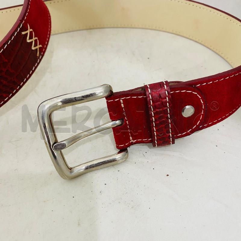 CINTURA UOMO BORDEAUX SCAMOSCIATO E PITONATO | Mercatino dell'Usato Lago patria - giugliano in c. 5