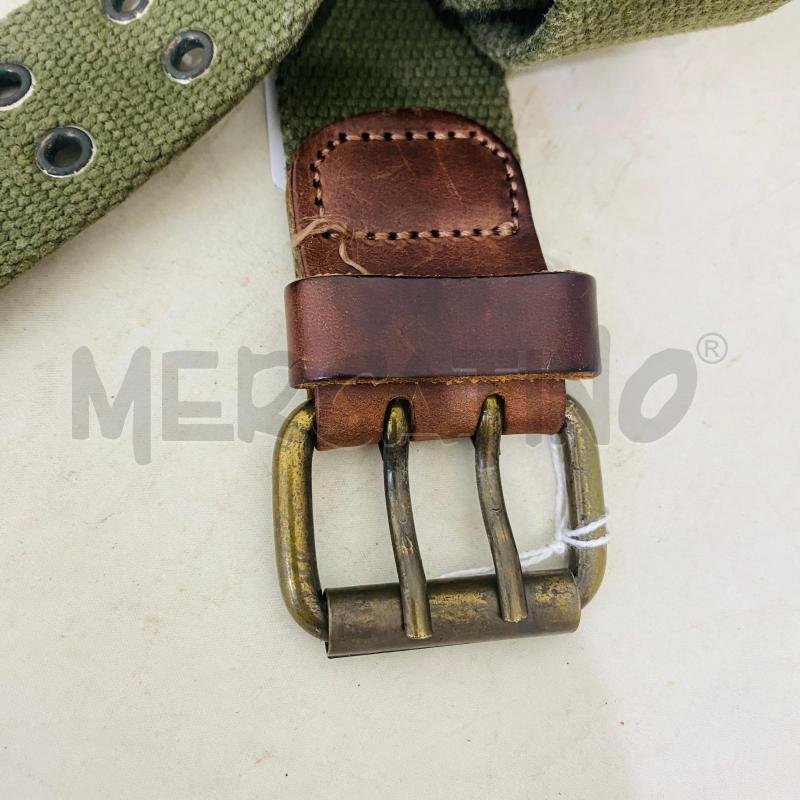 CINTURA UOMO TIMBERLAND CORDA VERDE PELLE MARRONE | Mercatino dell'Usato Lago patria - giugliano in c. 2