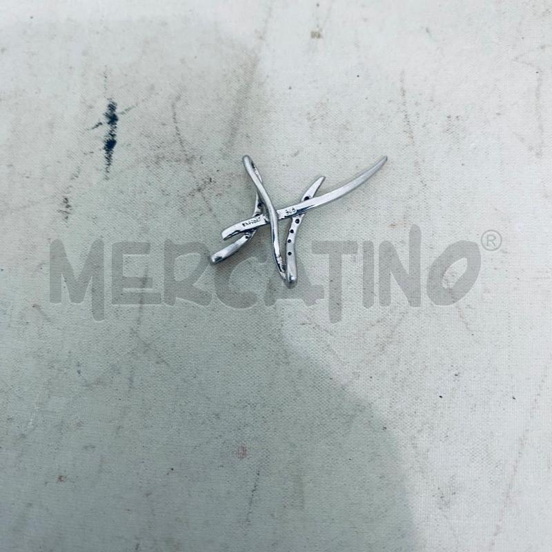 CIONDOLO CROCE 925 MANCA BRILLNTINO  | Mercatino dell'Usato Lago patria - giugliano in c. 3