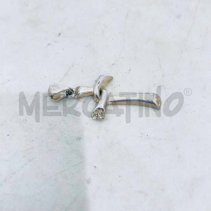 CIONDOLO CROCE ARG925 | Mercatino dell'Usato Lago patria - giugliano in c. 3