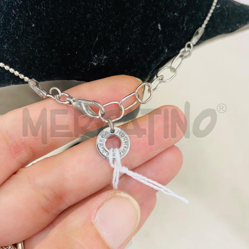 COLLANA ANTICA MURRINA PALLINA VETRO VERDE | Mercatino dell'Usato Lago patria - giugliano in c. 3