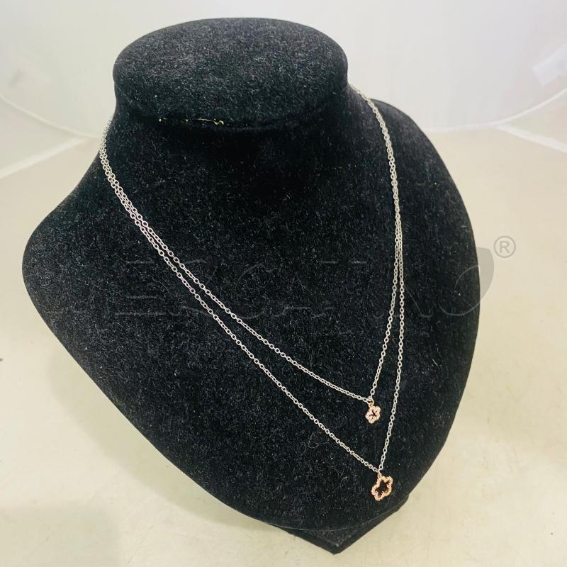 COLLANA BOCCADAMO CATENINA FIORI BRILLANTINO | Mercatino dell'Usato Lago patria - giugliano in c. 3