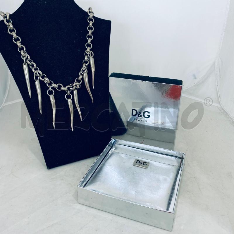 COLLANA DOLCE 6 GABBANA GRIGIA 7 CORNI | Mercatino dell'Usato Lago patria - giugliano in c. 3