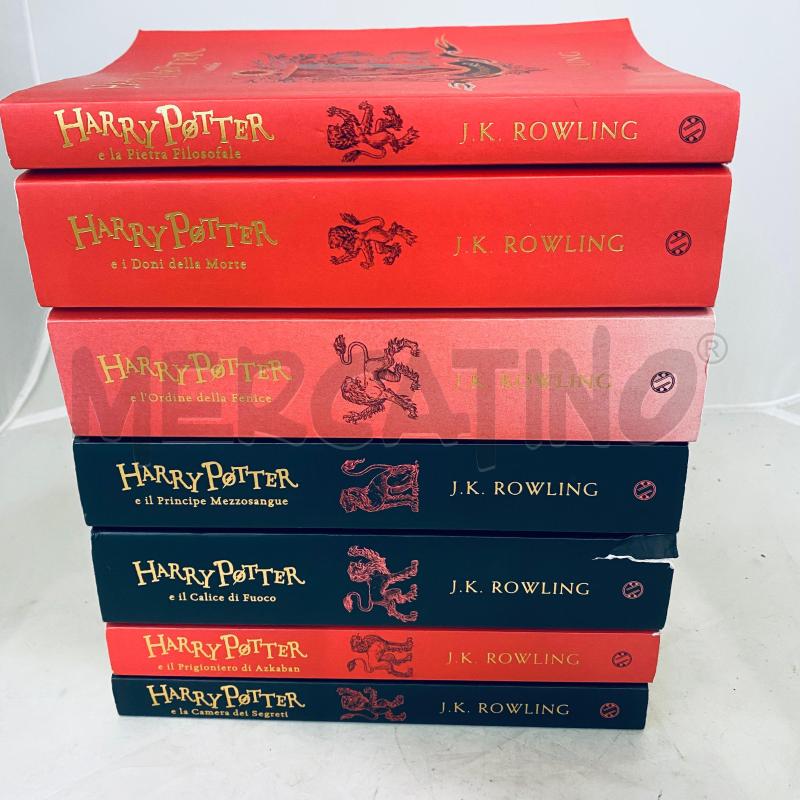 COLLANA HARRY POTTER 7 VOLUMI | Mercatino dell'Usato Lago patria - giugliano in c. 1