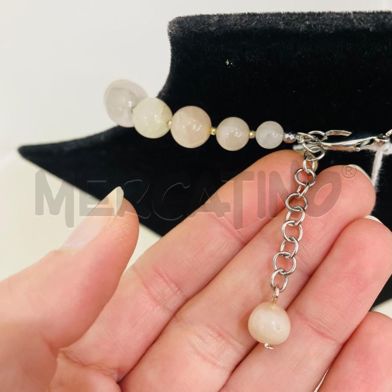 COLLANA QUARZO ROSA  | Mercatino dell'Usato Lago patria - giugliano in c. 4