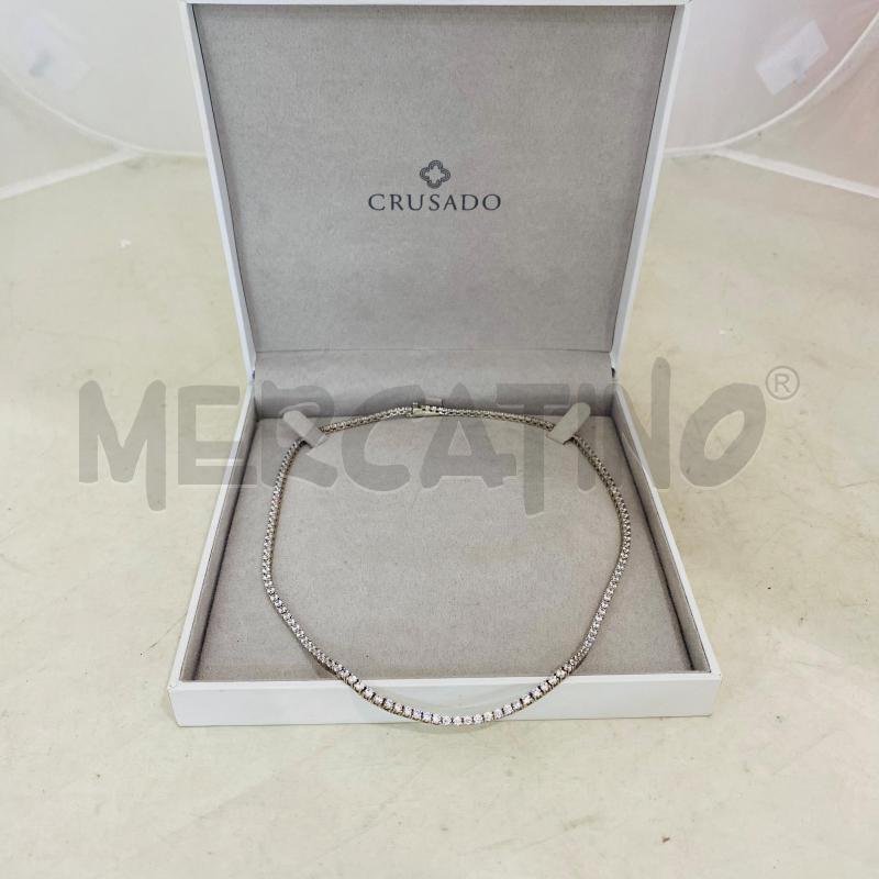 COLLANA TENNIS CRUSADO 925 | Mercatino dell'Usato Lago patria - giugliano in c. 1