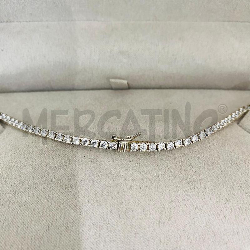COLLANA TENNIS CRUSADO 925 | Mercatino dell'Usato Lago patria - giugliano in c. 3