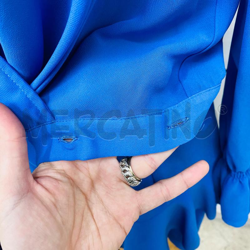 COMPLETO DONNA ELISABETTA FRANCI BLUETTE TOP+GONNA ROAUCHES  | Mercatino dell'Usato Lago patria - giugliano in c. 3