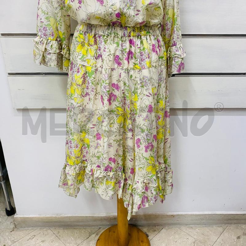 COMPLETO DONNA MANOUSH CAMICIA E GONNA FANATASIA FLOREALE | Mercatino dell'Usato Lago patria - giugliano in c. 2