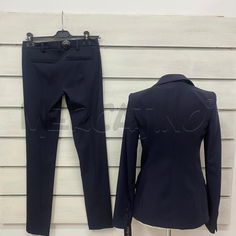 COMPLETO DONNA PATRIZIA PEPE BLU NOTTE GIACCA + PANTALONE | Mercatino dell'Usato Lago patria - giugliano in c. 3