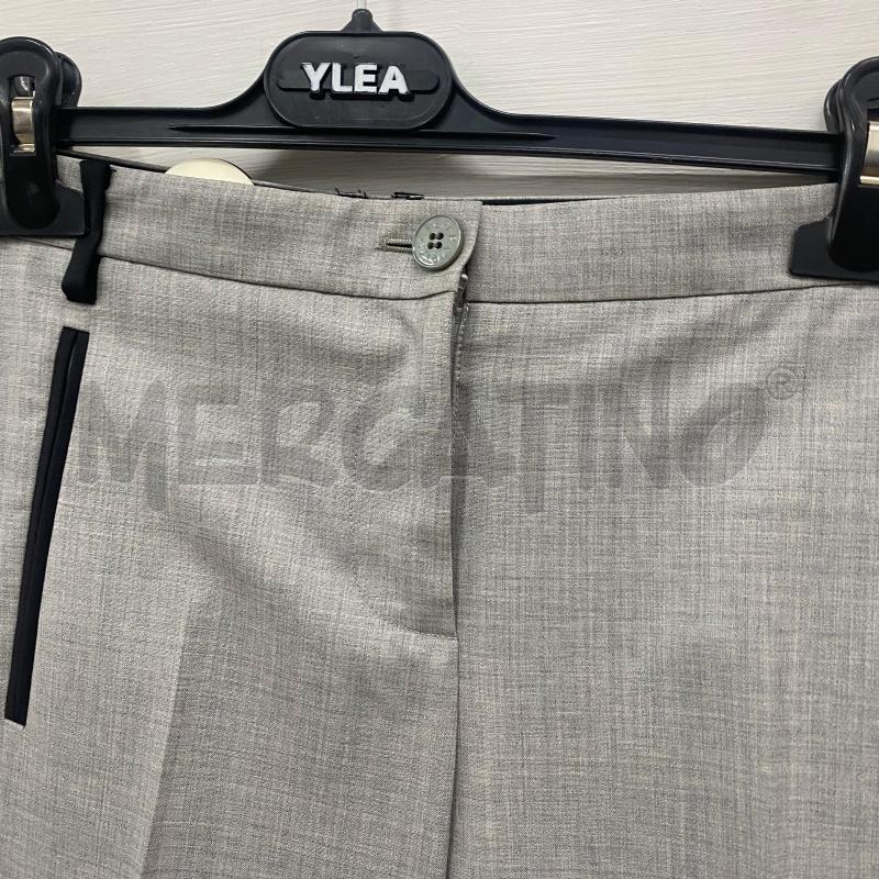 COMPLETO DONNA PATRIZIA PEPE GRIGIO PROFILO NERO GIACCA + PANTALONE | Mercatino dell'Usato Lago patria - giugliano in c. 3