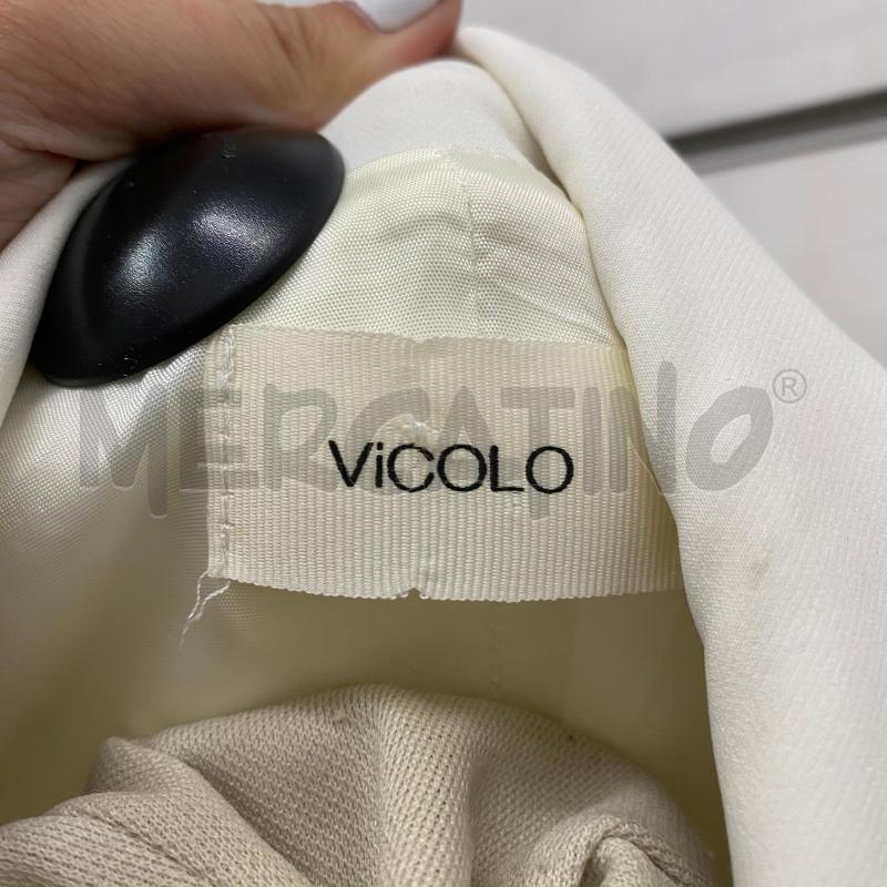 COMPLETO DONNA VICOLO PANNA GIACCA + PANTALONE  | Mercatino dell'Usato Lago patria - giugliano in c. 5