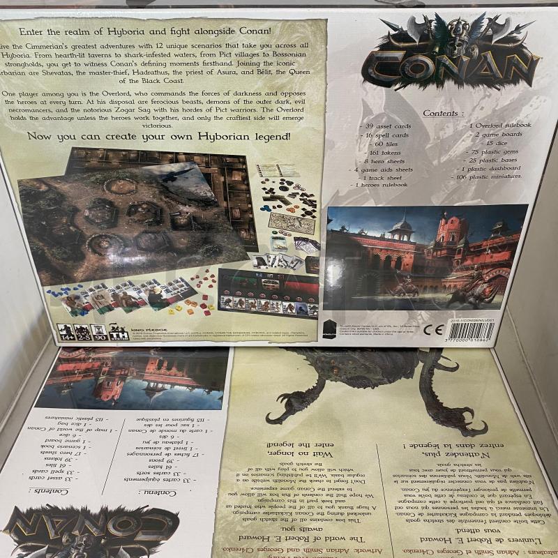 CONAN BOARD GAME + CONAN ESPANSIONE | Mercatino dell'Usato Lago patria - giugliano in c. 3