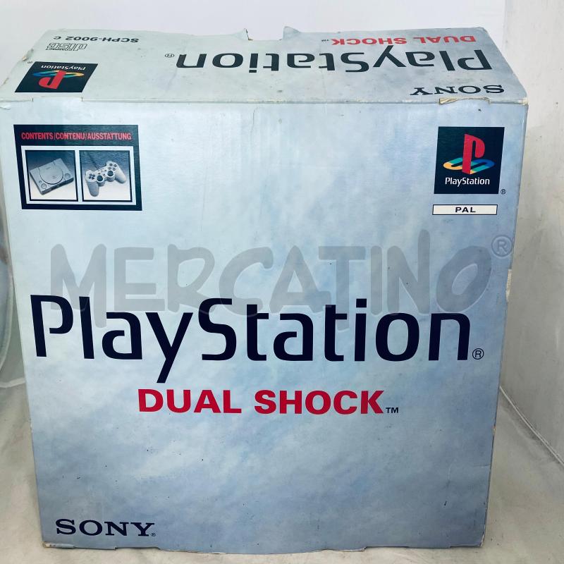 CONSOLLE PLAYSTATION DUAL SHOCK CON SCATOLO NO JOYSTICK  | Mercatino dell'Usato Lago patria - giugliano in c. 1