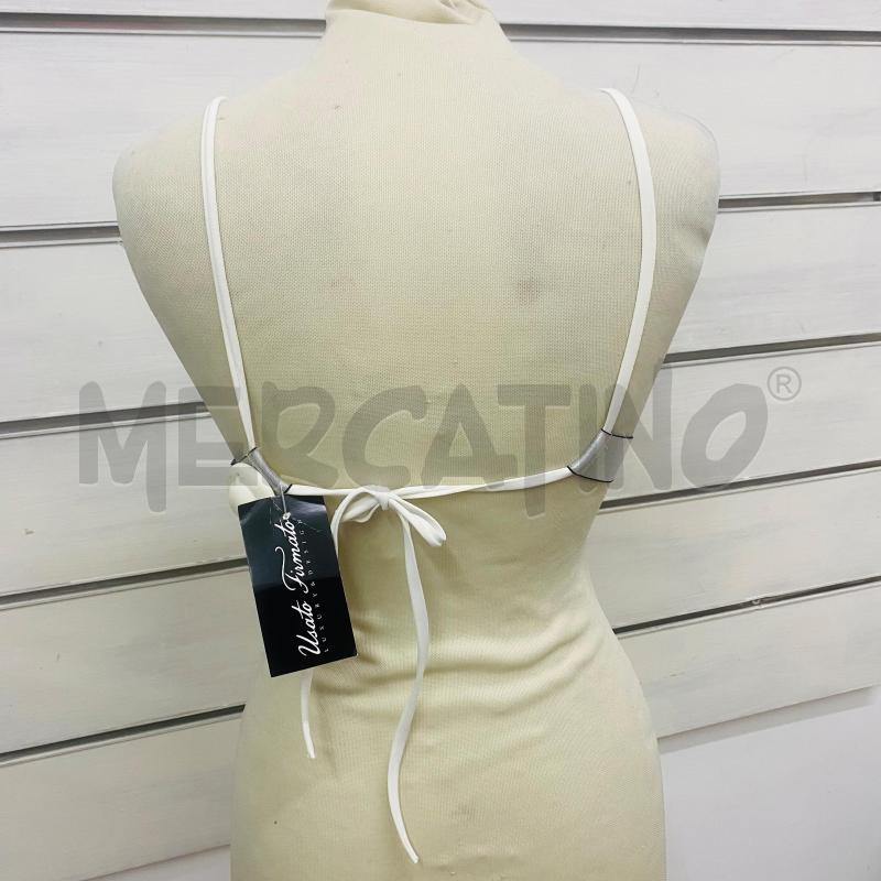 COSTUME DONNA PEZZO SOPRA CALVIN KLEIN BIANCO ELASTICO LOGO | Mercatino dell'Usato Lago patria - giugliano in c. 4