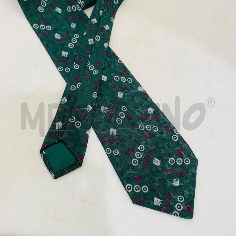 CRAVATTA ARMANI VERDE FANTASIACERCHI | Mercatino dell'Usato Lago patria - giugliano in c. 4