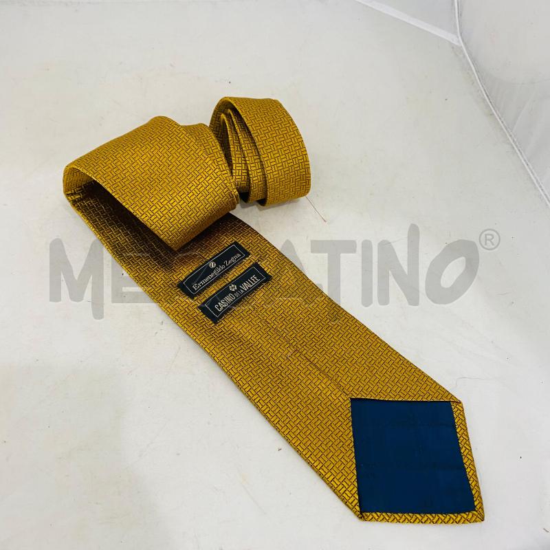 CRAVATTA ERMENELGILDO ZEGNA OCRA FANTASIA | Mercatino dell'Usato Lago patria - giugliano in c. 1