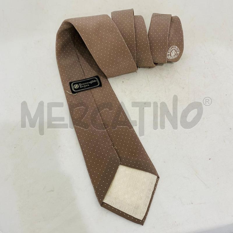 CRAVATTA ERMENELGILDO ZEGNA TORTORA POIS  | Mercatino dell'Usato Lago patria - giugliano in c. 1