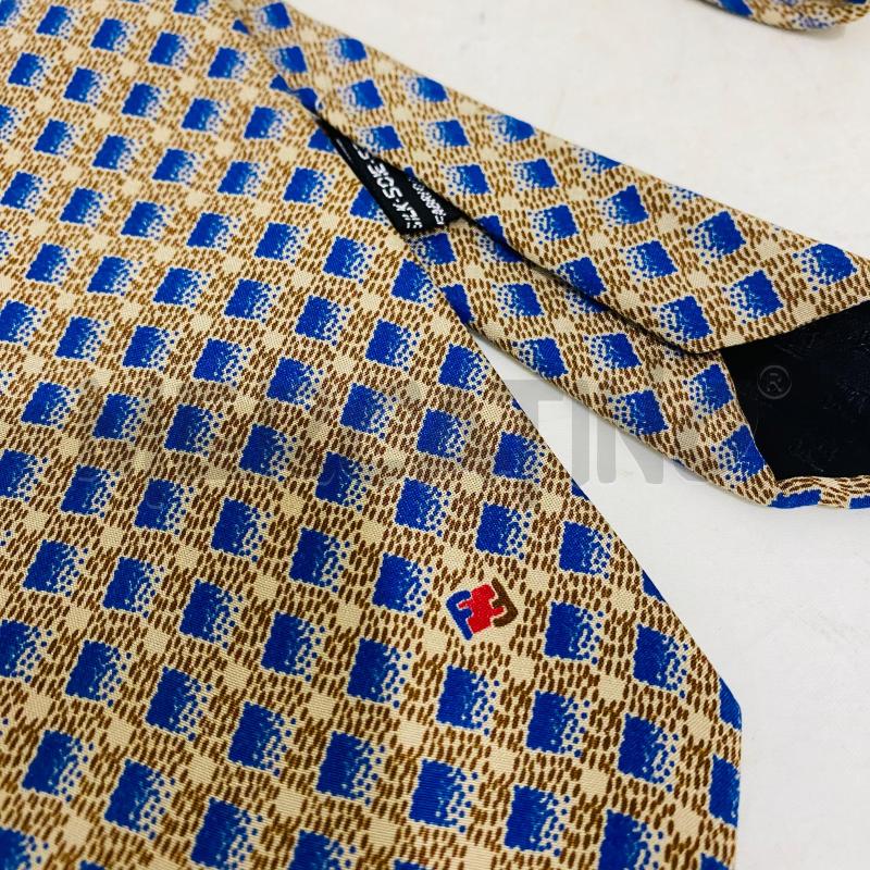 CRAVATTA FENDI MARRONE FANTASIA BLU | Mercatino dell'Usato Lago patria - giugliano in c. 5