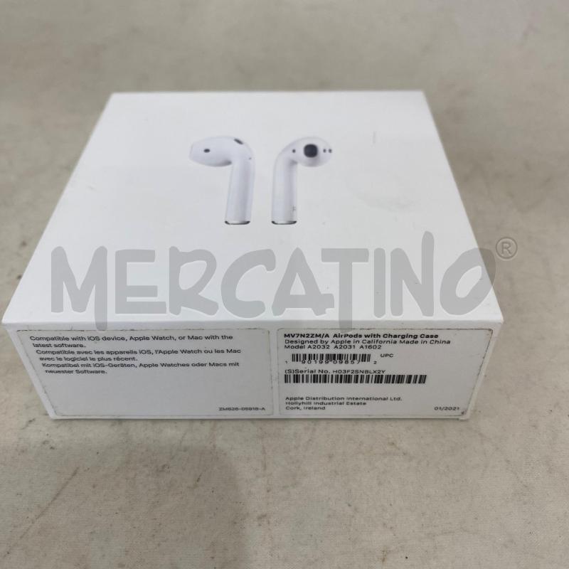 CUFFIE AIRPODS 2 GENERAZIONE | Mercatino dell'Usato Lago patria - giugliano in c. 4