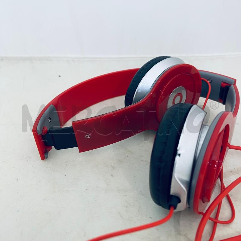 CUFFIE ROSSE BEATS  | Mercatino dell'Usato Lago patria - giugliano in c. 3