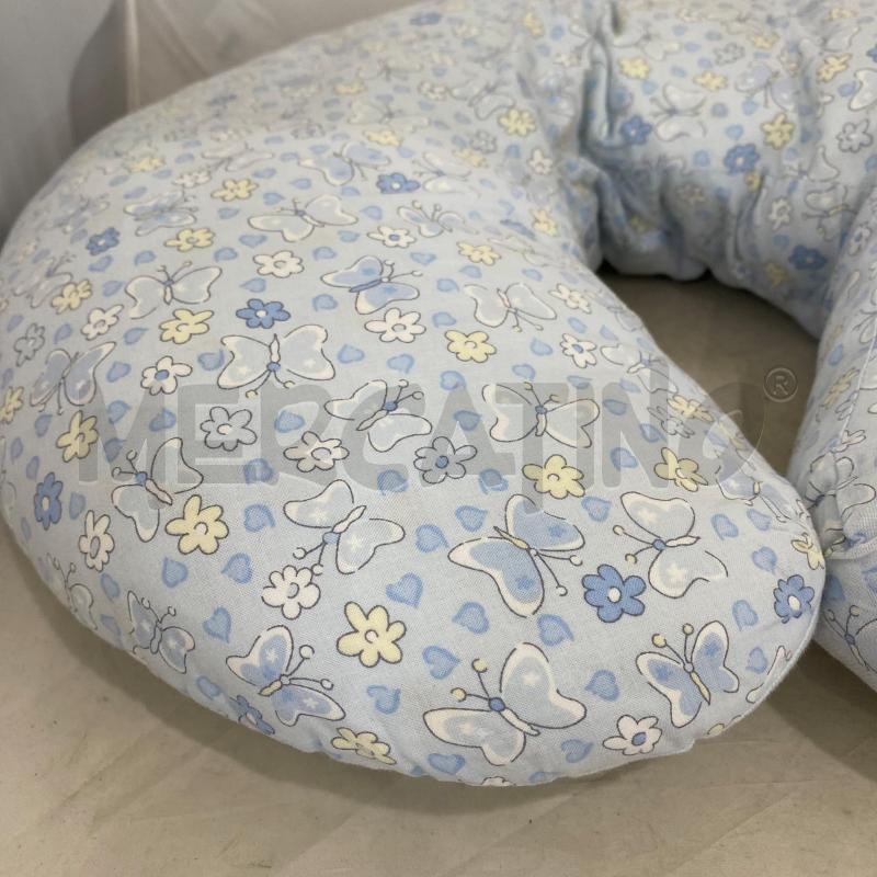 CUSCINO ALLATTAMENTO CELESTE FARFALLE | Mercatino dell'Usato Lago patria - giugliano in c. 3