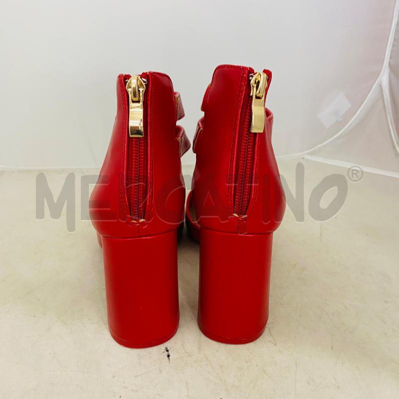 DECOLLETE ROSSE BOTTEGA22 STRINGATI | Mercatino dell'Usato Lago patria - giugliano in c. 4