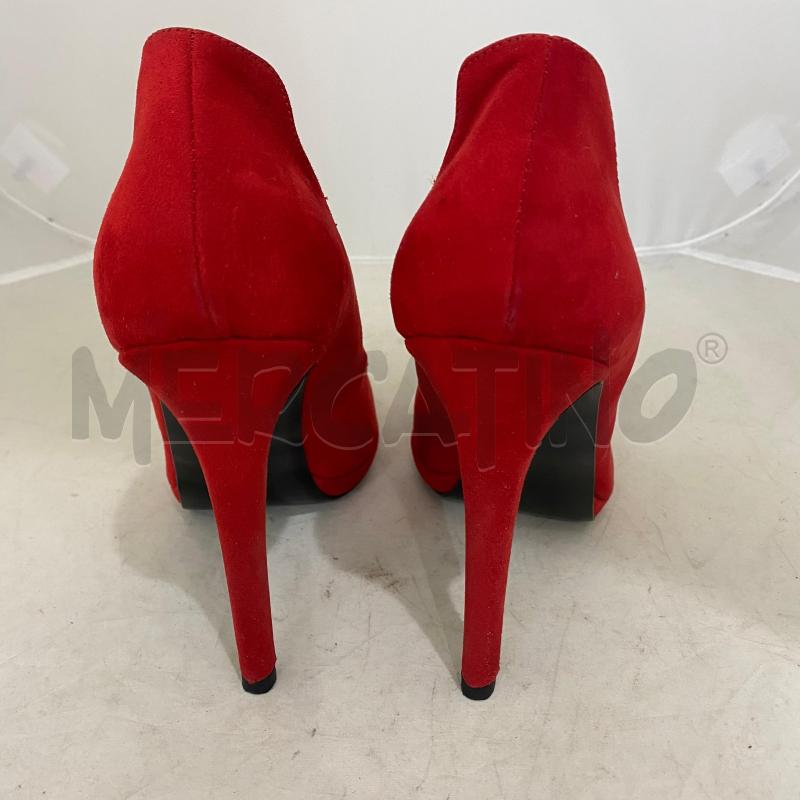 DECOLLETE SETTESERET ROSSI CAMOSCIATI PELLE | Mercatino dell'Usato Lago patria - giugliano in c. 5