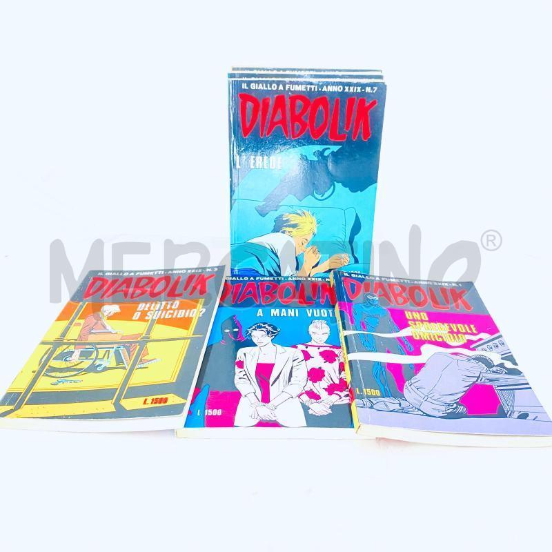 DIABOLIK ANNO 1990 DA 1 A 7 | Mercatino dell'Usato Lago patria - giugliano in c. 3