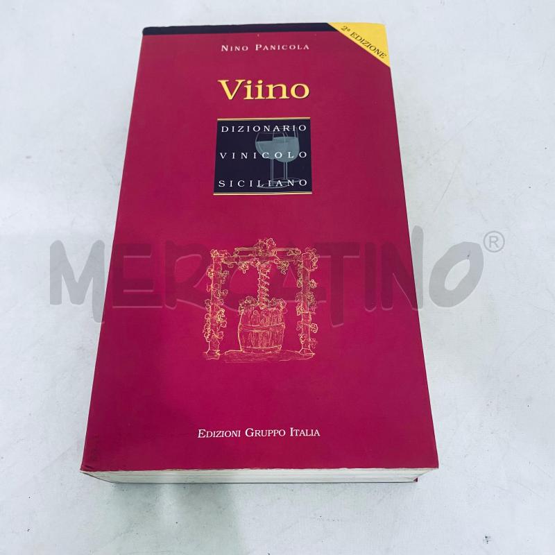 DIZIONARIO VINICOLO SICILIANO | Mercatino dell'Usato Lago patria - giugliano in c. 1