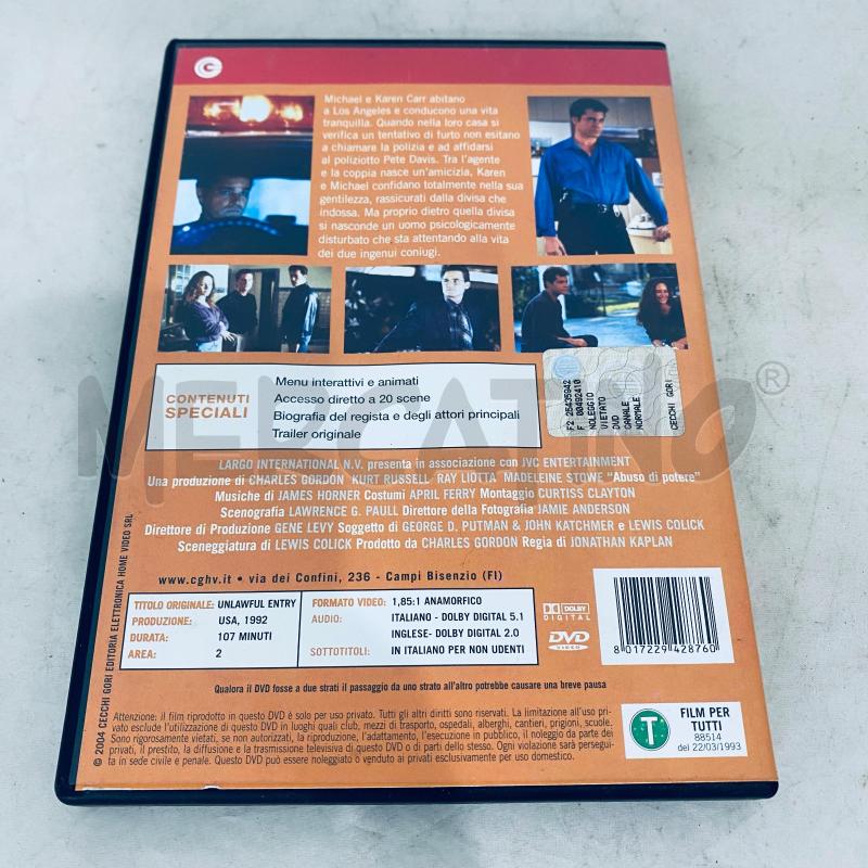 DVD ABUSO DI POTERE  | Mercatino dell'Usato Lago patria - giugliano in c. 2