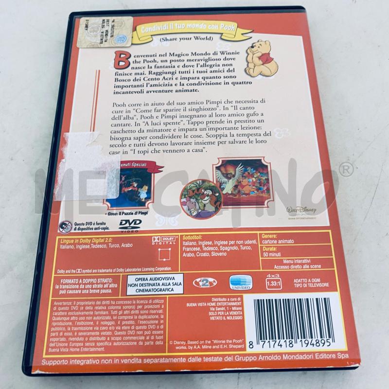 DVD IL MAGICO MONDO DI WINNIE THE POOH | Mercatino dell'Usato Lago patria - giugliano in c. 3